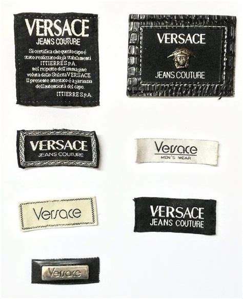 versace jeans couture tag